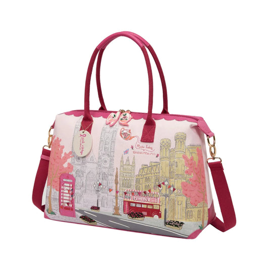 Perfectly Pink Afternoon Tea Bus Bonnie Weekender | Vendula London