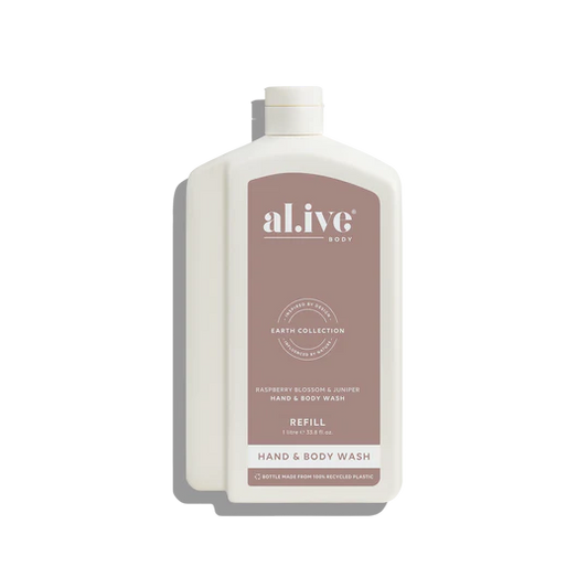 1 L Wash Refill | Raspberry Blossom & Juniper | al.ive