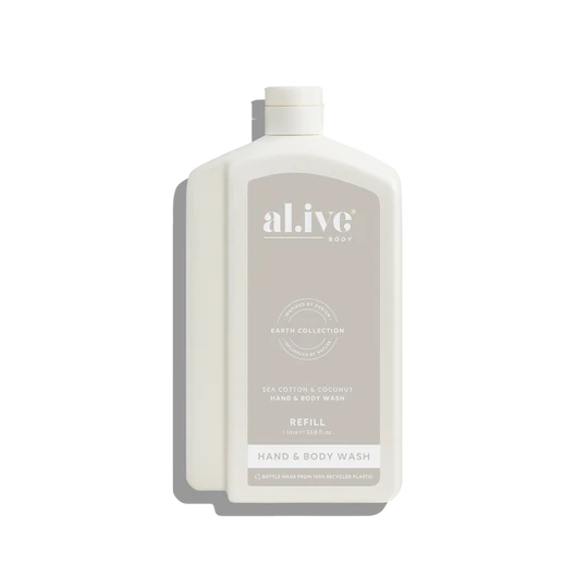 1 L Wash Refill | Sea Cotton & Coconut | al.ive