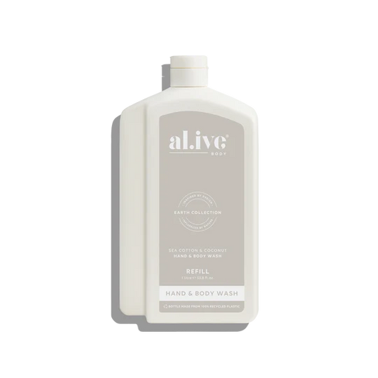 1 L Wash Refill | Sea Cotton & Coconut | al.ive
