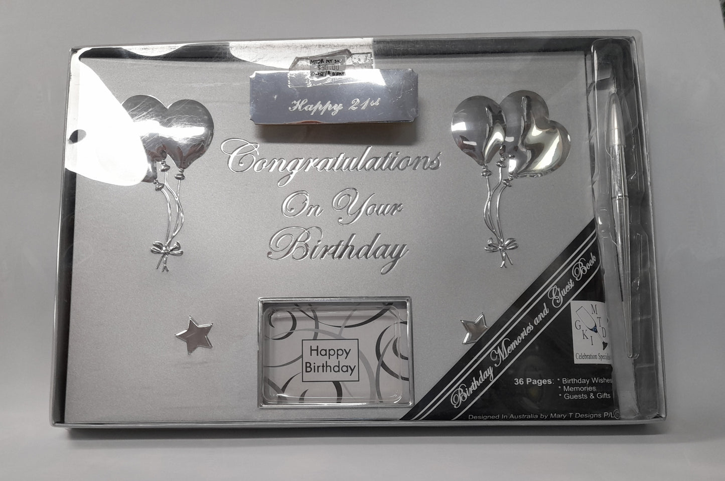 Birthday Guest Book - Congratulations On Your Birthday