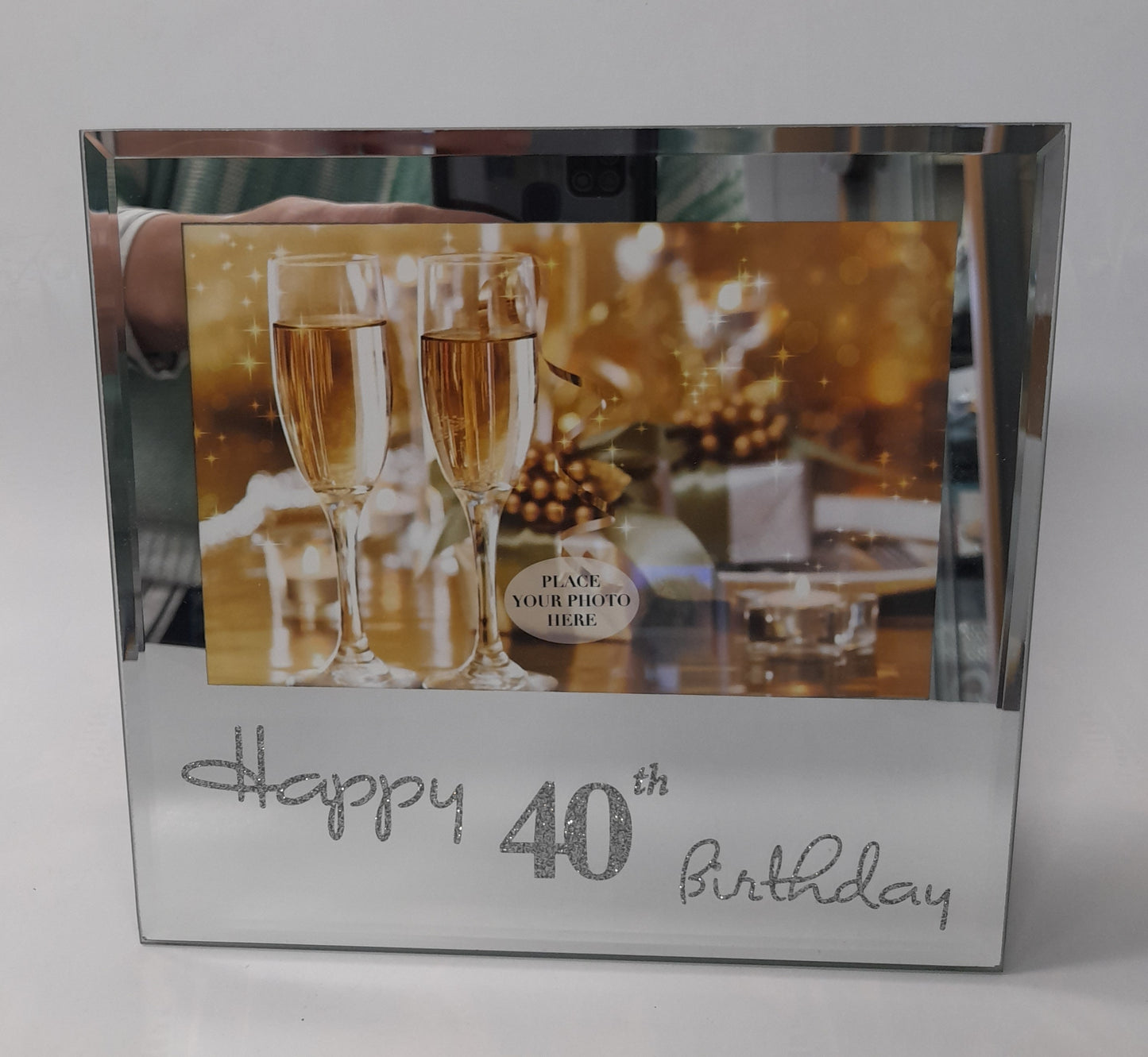 40 Birthday Mirrored Frame