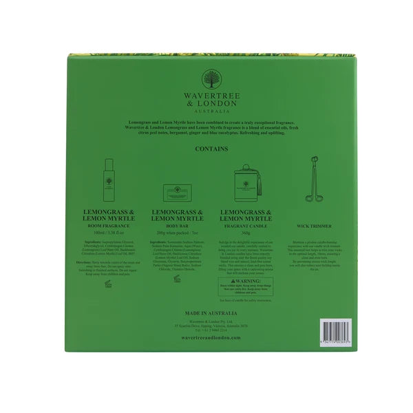 Lemongrass and Lemon Myrtle Gift Set | Wavertree & London