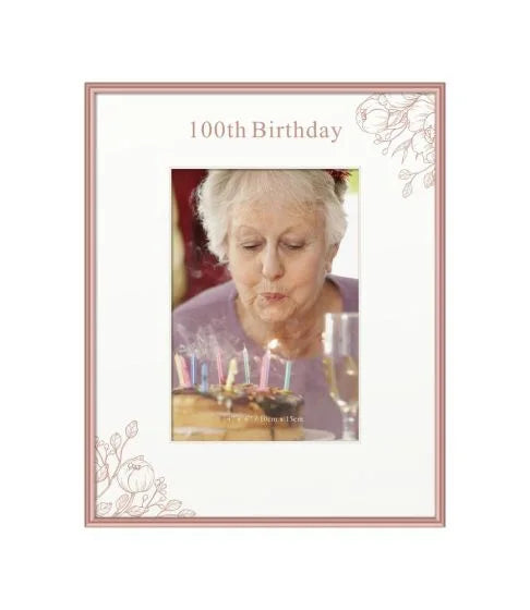 100TH BIRTHDAY FRAME