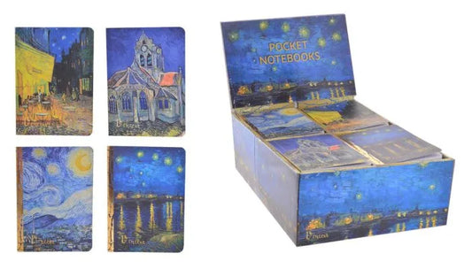 Starry Night A6 Notebook (4 varieties)