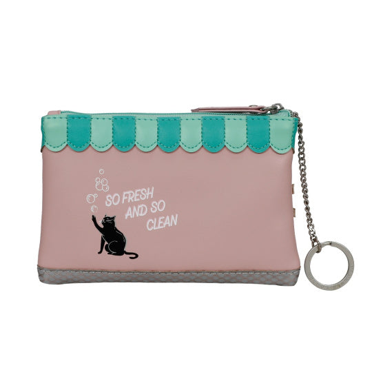 Vendula | Bubble Cats Zipper Key Coin Purse | Vendula London