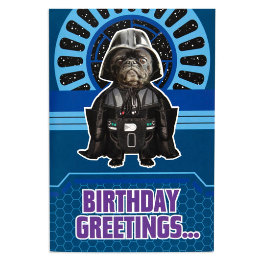 Disney Star Wars Bark Side Fun Interactive Birthday Card | Hallmark