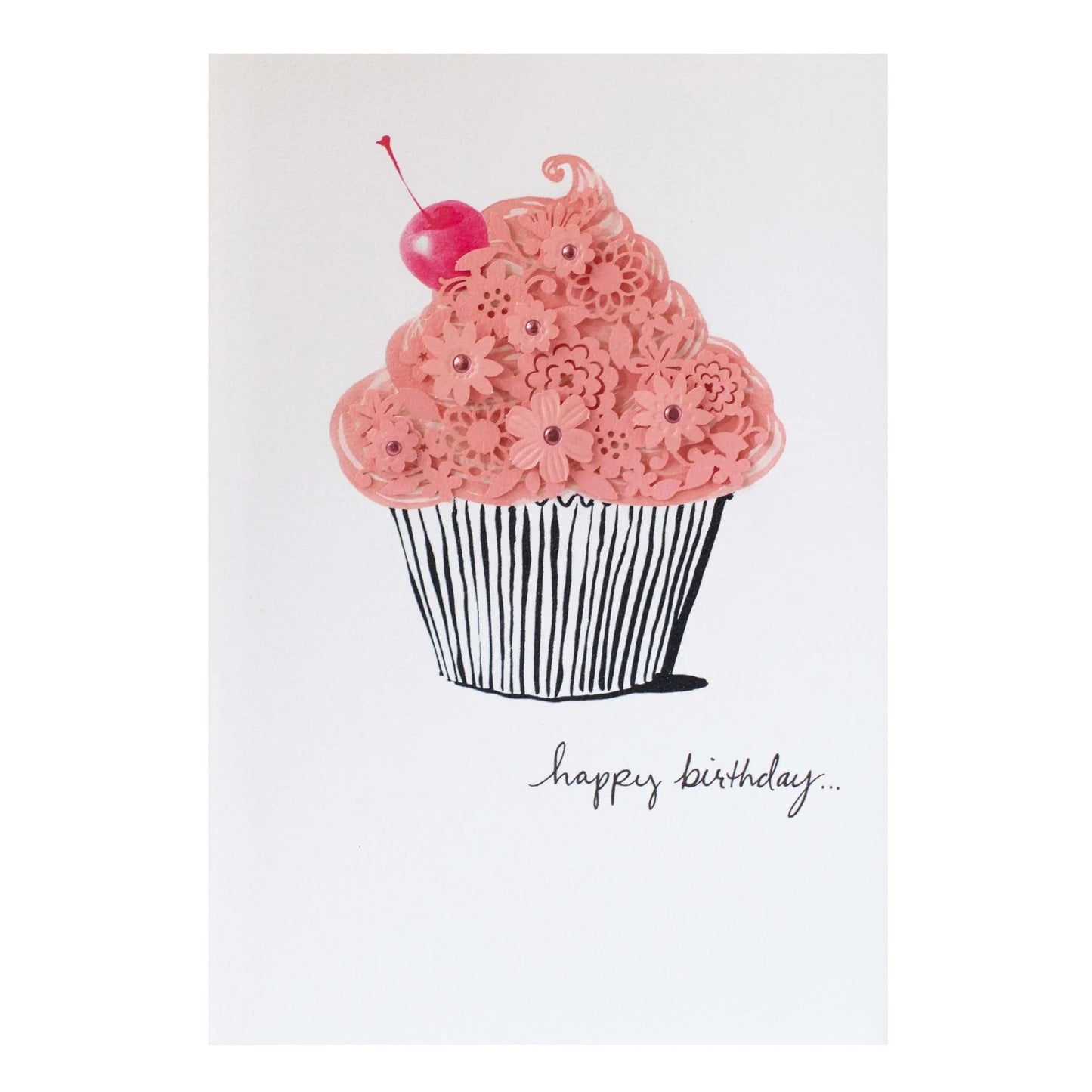 Signature Birthday Card - Cupcake | Hallmark