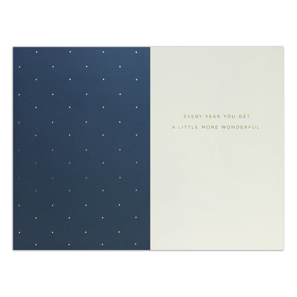 Signature Birthday Card - More Wonderful | Hallmark