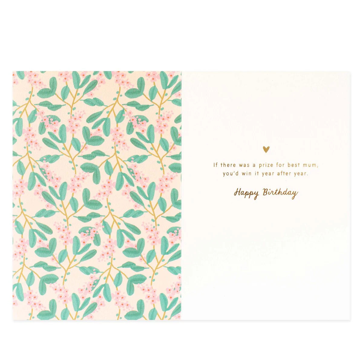 Signature Birthday Card with Removeable Keepsake - Prize For Best (For Mum) | Hallmark