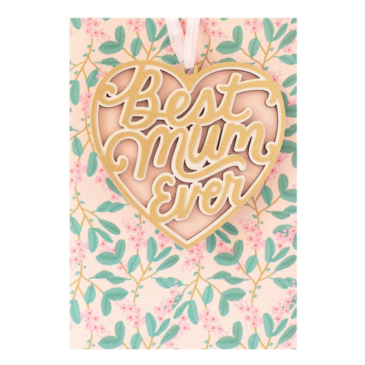 Signature Birthday Card with Removeable Keepsake - Prize For Best (For Mum) | Hallmark