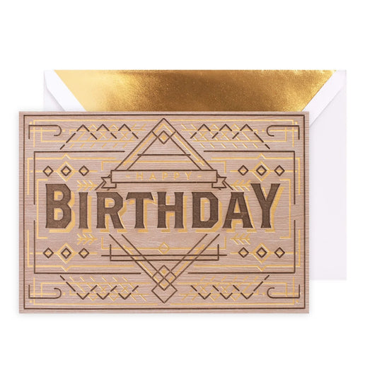 Signature Birthday Card - Woodsy Wonder | Hallmark