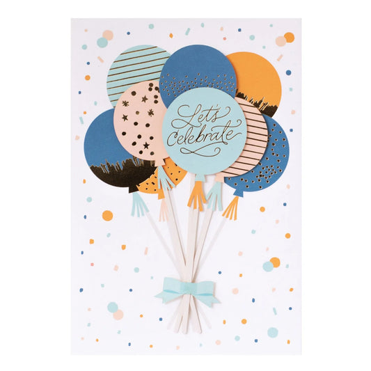 Signature Birthday Card - Let's Celebrate | Hallmark