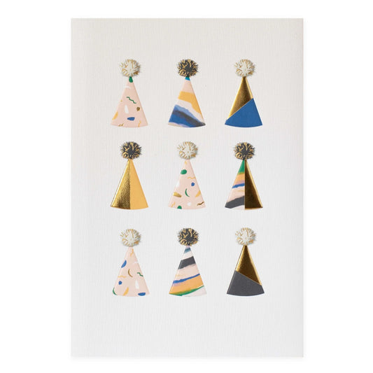 Signature Birthday Card - Party Hats | Hallmark