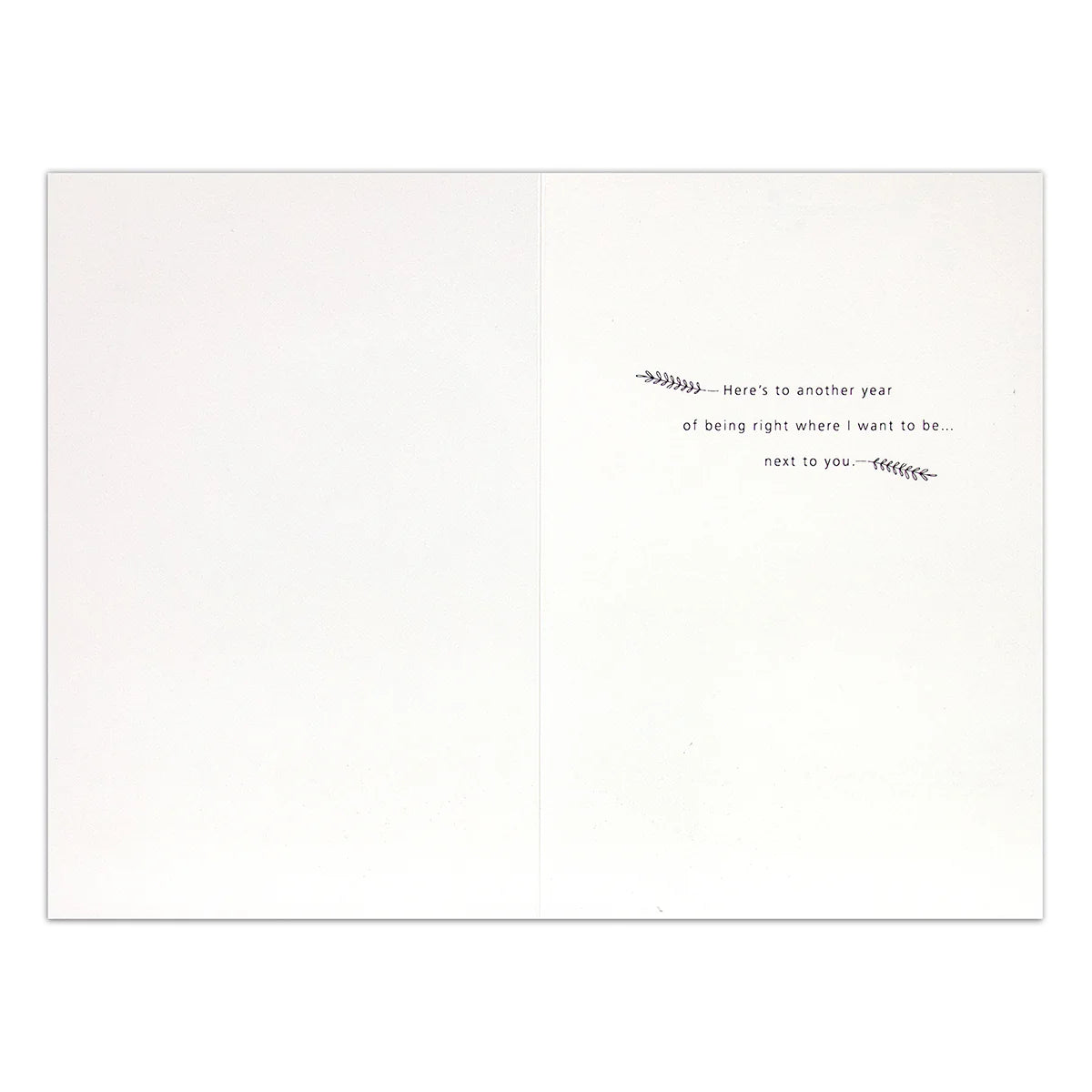 Signature Anniversary Card - Right Where I Want To Be | Hallmark