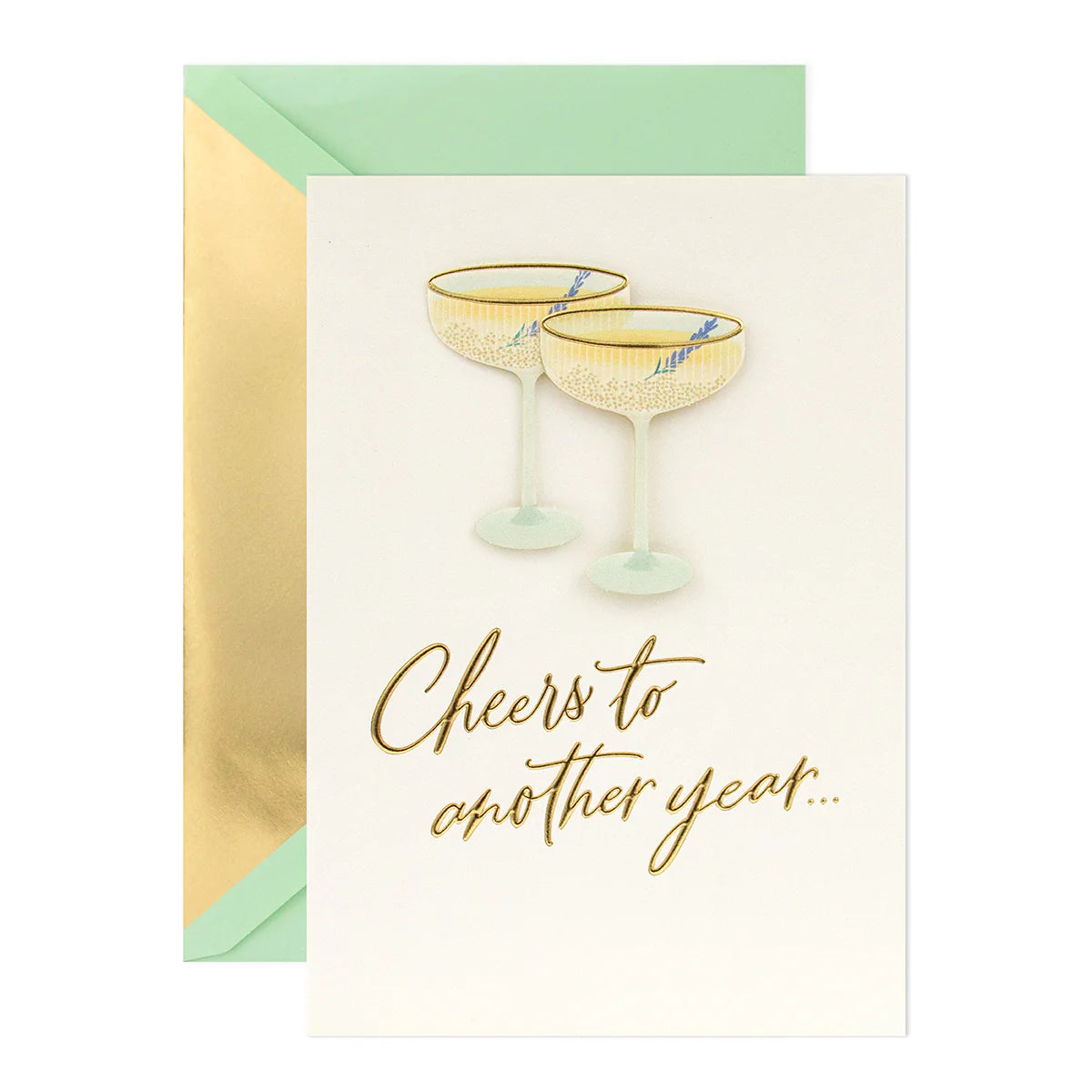 Signature Anniversary Card - Cheers To Another Year | Hallmark