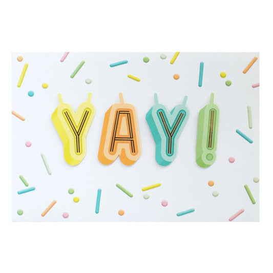 Signature Birthday Card - YAY! | Hallmark