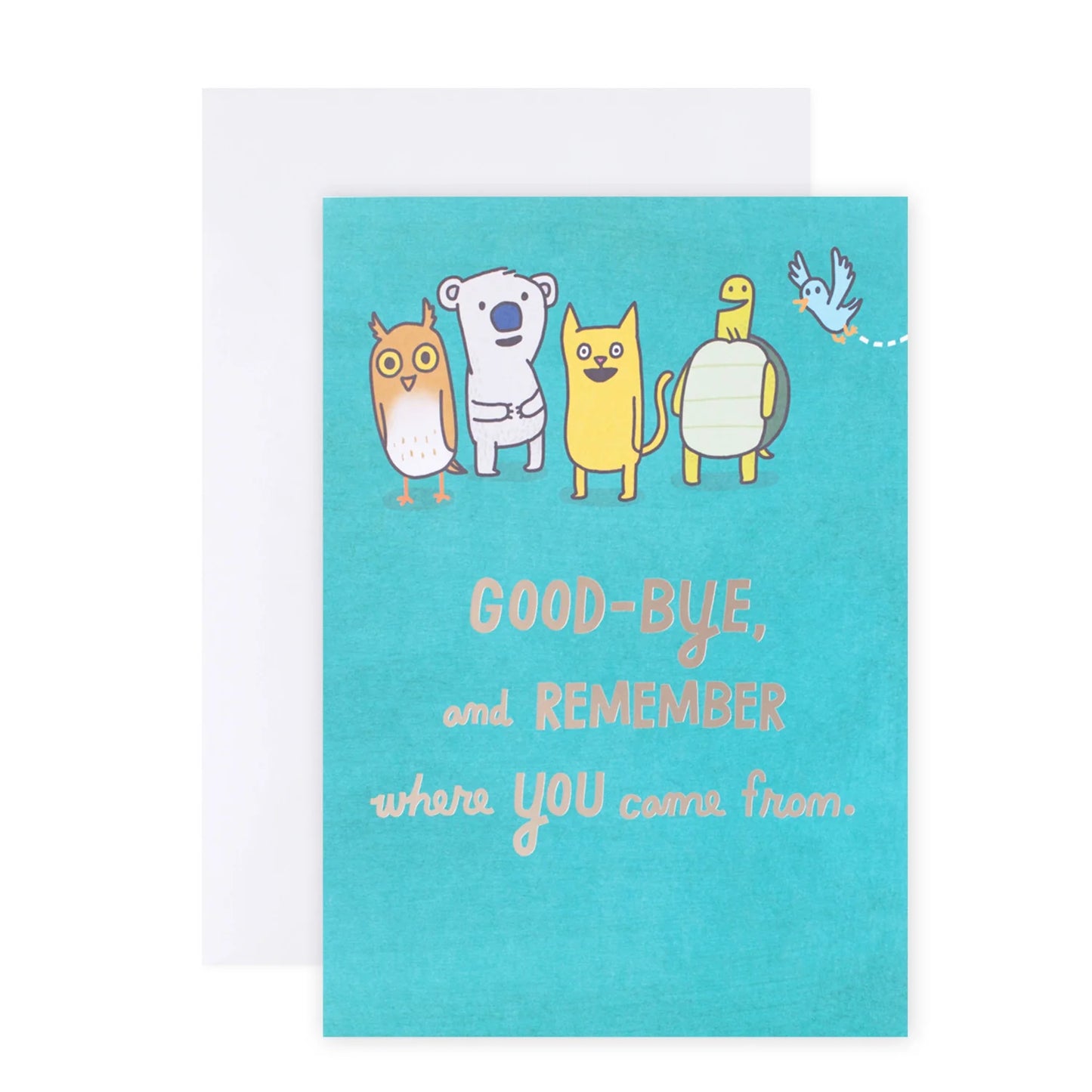 Colossal Farewell Greeting Card - Animal Friends | Hallmark