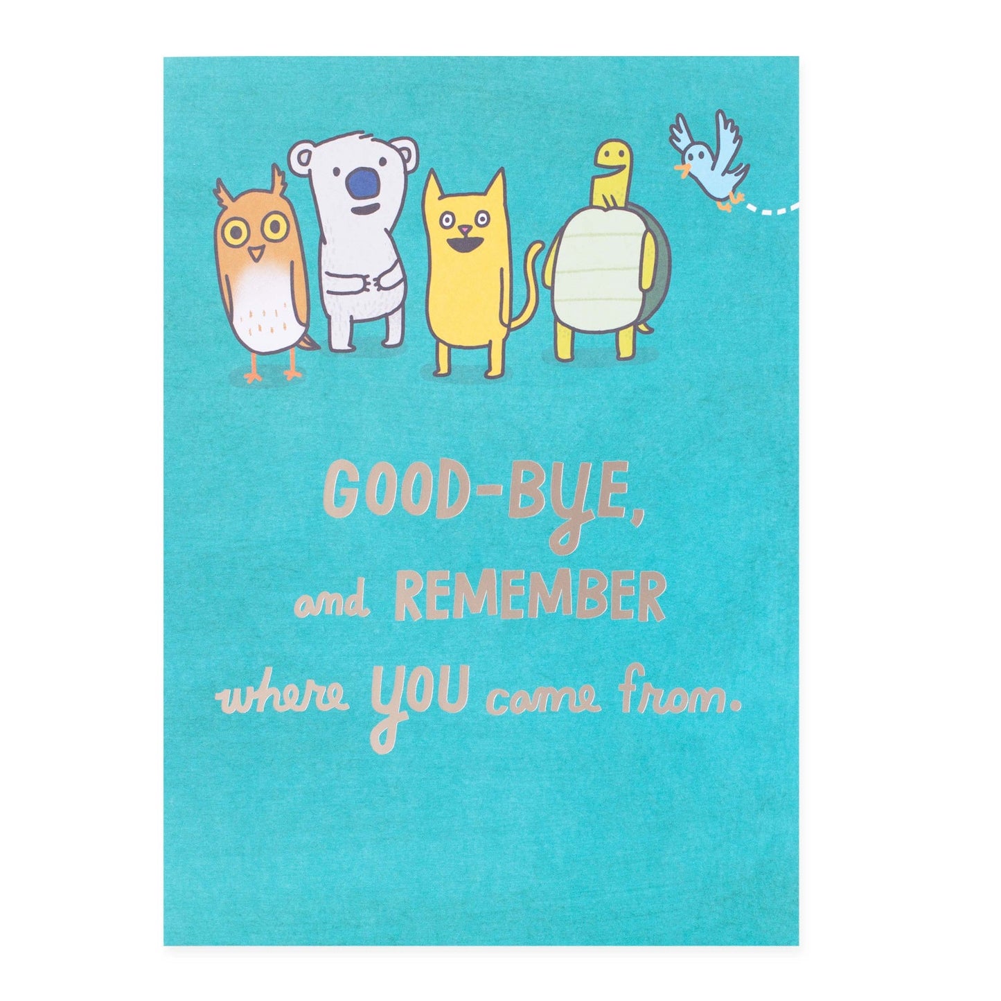 Colossal Farewell Greeting Card - Animal Friends | Hallmark