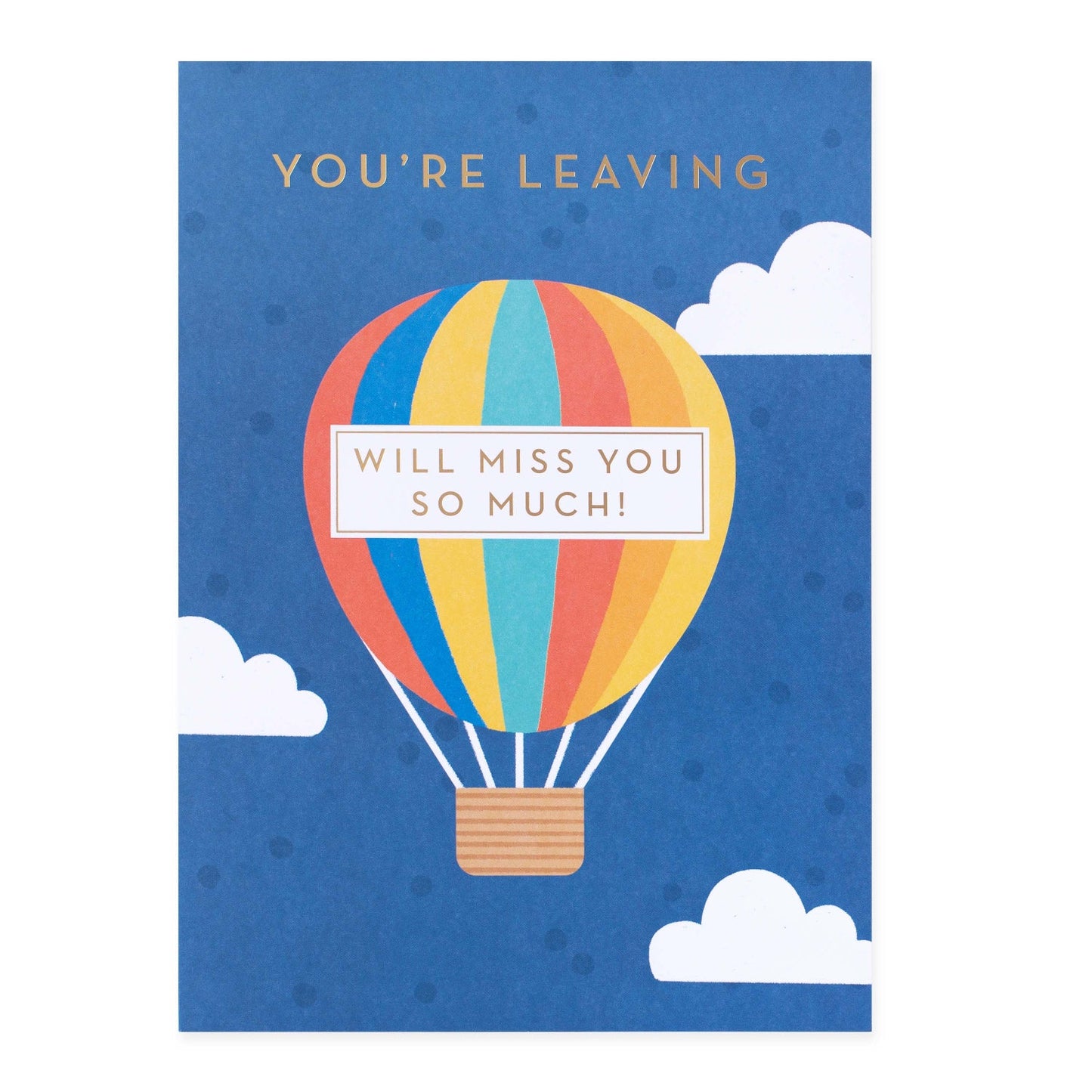 Colossal Farewell Greeting Card - Hot Air Balloon | Hallmark