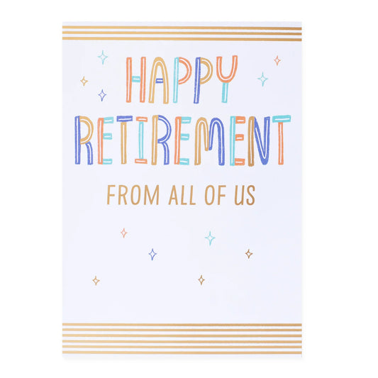 Colossal Retirement Greeting Card - From All Of Us | Hallmark