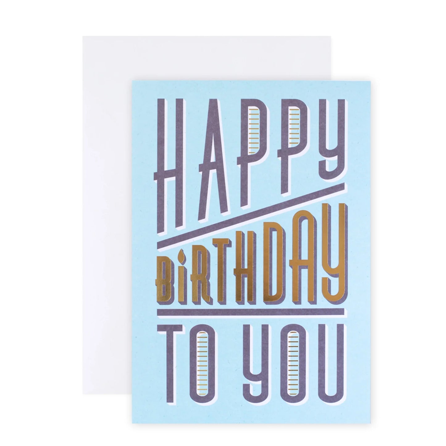 Colossal Birthday Greeting Card - Gold & Bold | Hallmark