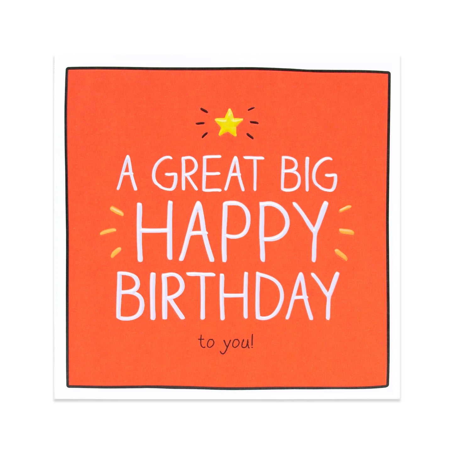 Happy Jackson Birthday Card - Great Big Happy Birthday! | Hallmark