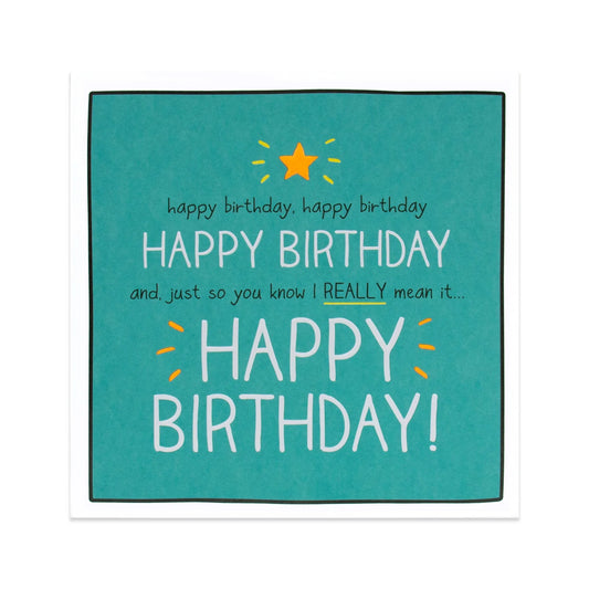 Happy Jackson Birthday Card - REALLY Mean It | Hallmark