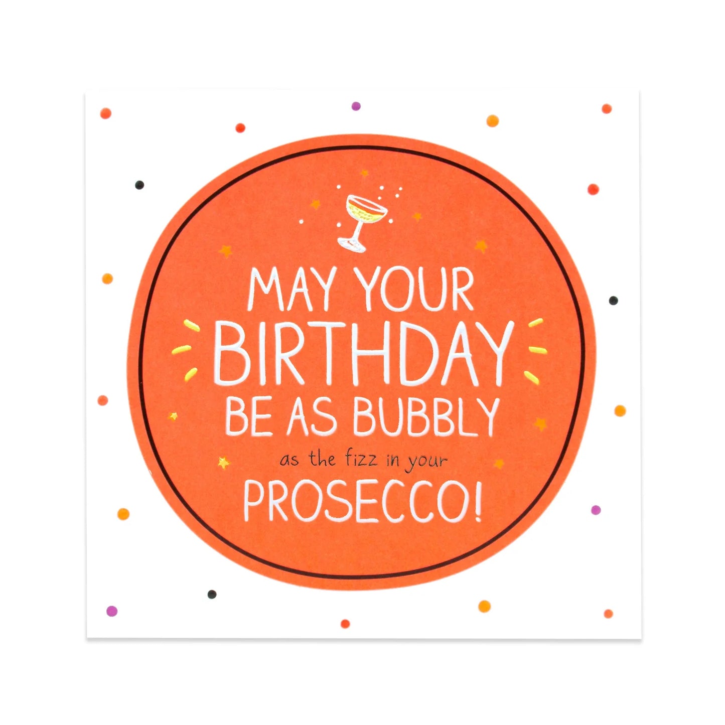 Happy Jackson Birthday Card - Bubbly Prosecco | Hallmark