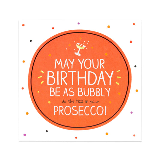 Happy Jackson Birthday Card - Bubbly Prosecco | Hallmark
