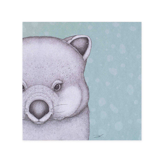 Dots by Donna Gallery Blank Greeting Card - Walter The Wombat | Hallmark