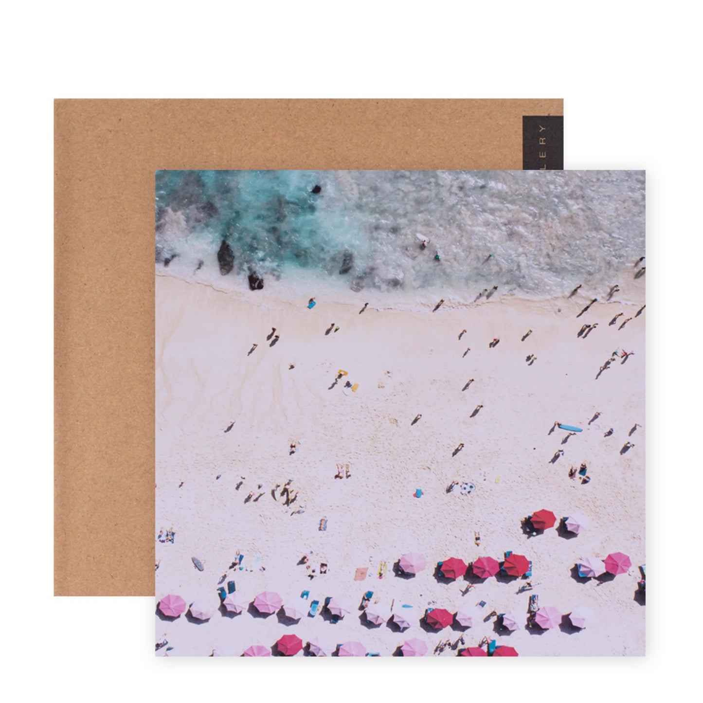 Donna Delaney Gallery Blank Greeting Card - Pink Umbrellas | Hallmark