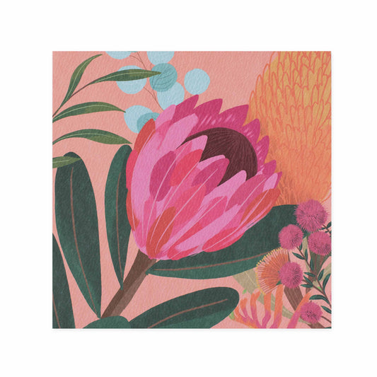 Christie Williams Gallery Blank Greeting Card - Pink Ice Protea | Hallmark
