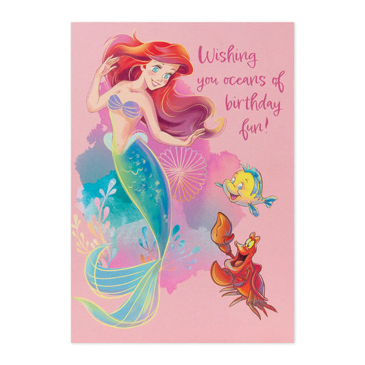 Disney Princess Interactive Sound Card - Wishing you oceans of birthday fun! | Hallmark