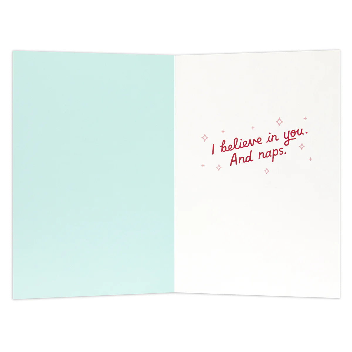 Shoebox Greeting Card - I Believe In Naps (And You) | Hallmark
