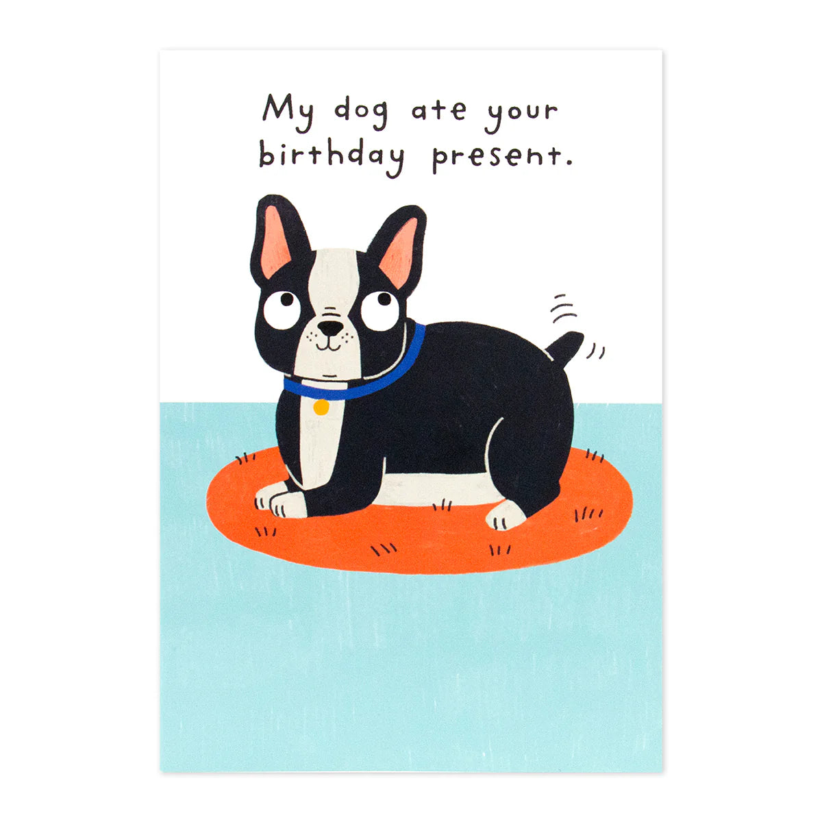Shoebox Birthday Card - Dog Ate Your Present | Hallmark
