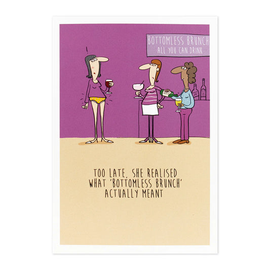 Shoebox Greeting Card - Bottomless Brunch | Hallmark