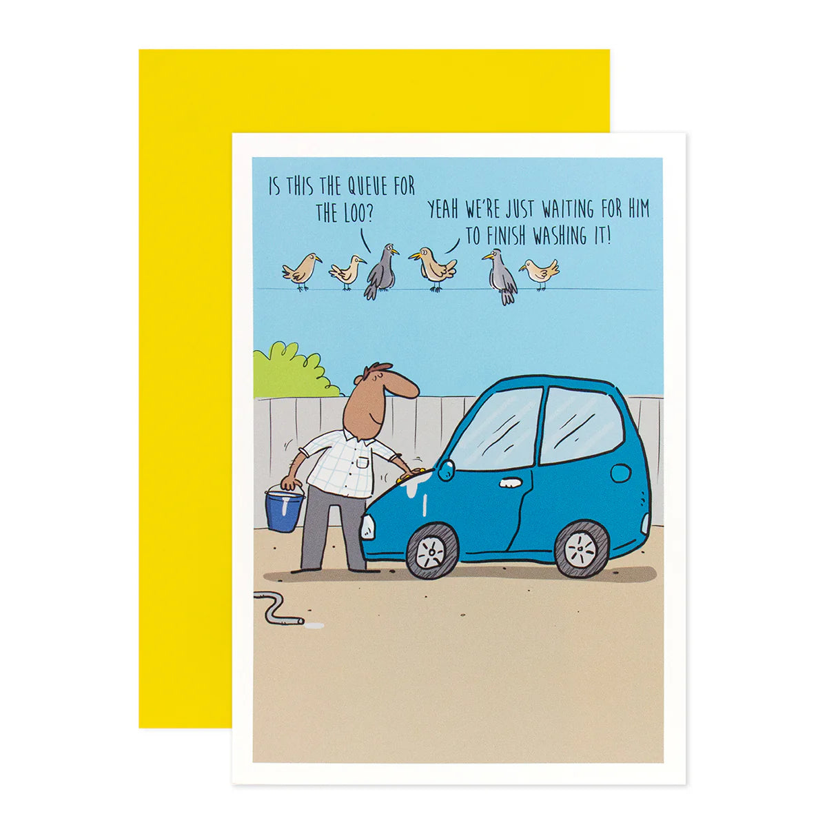 Shoebox Greeting Card - Queue For The Loo | Hallmark