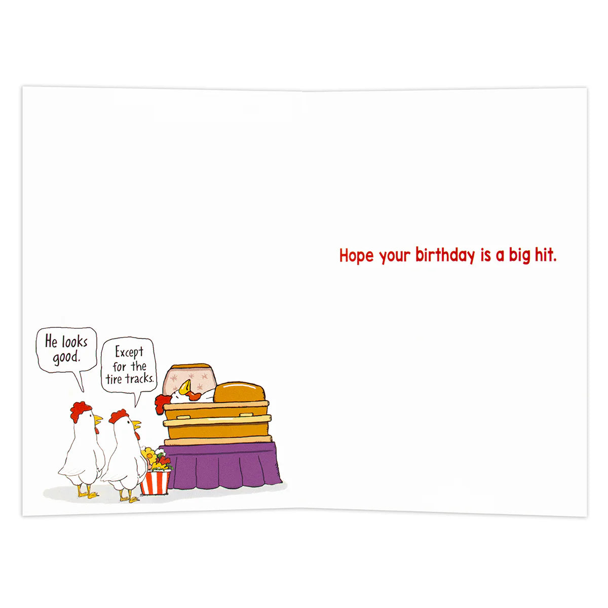 Shoebox Birthday Card - Chicken Funeral | Hallmark