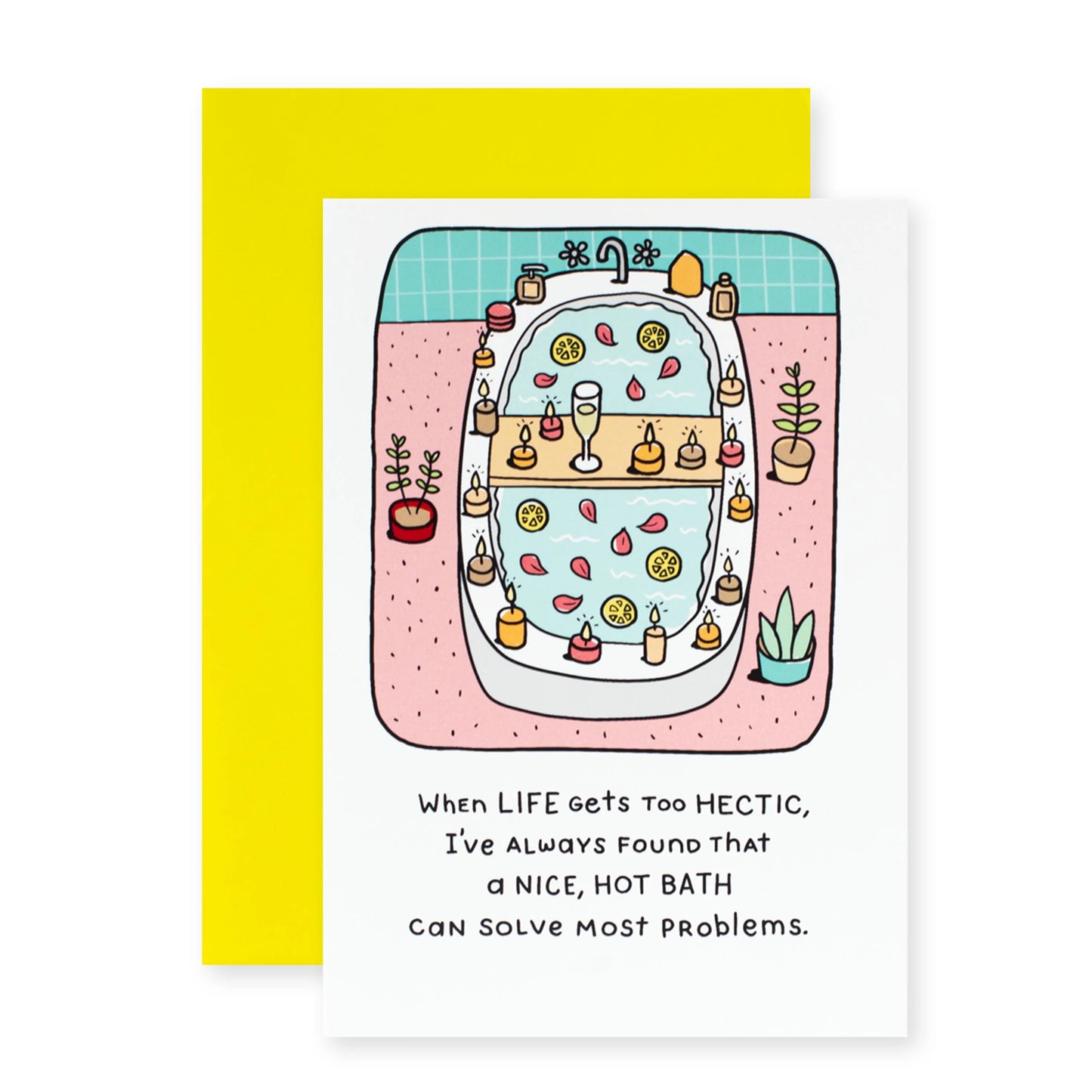 Shoebox Greeting Card - Hot Bath | Hallmark