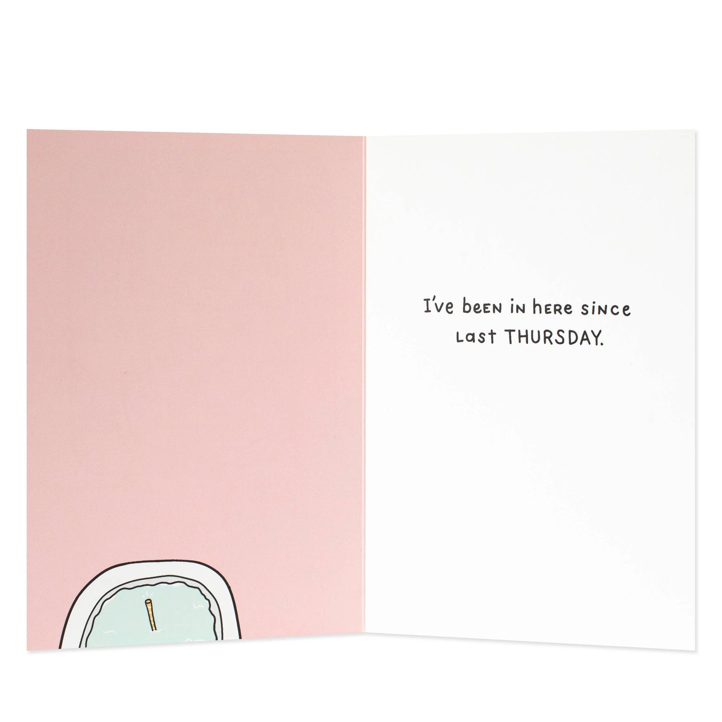 Shoebox Greeting Card - Hot Bath | Hallmark