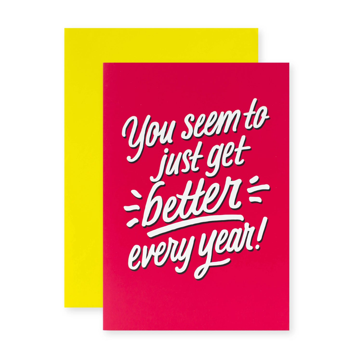 Shoebox Birthday Card - Better Every Year | Hallmark