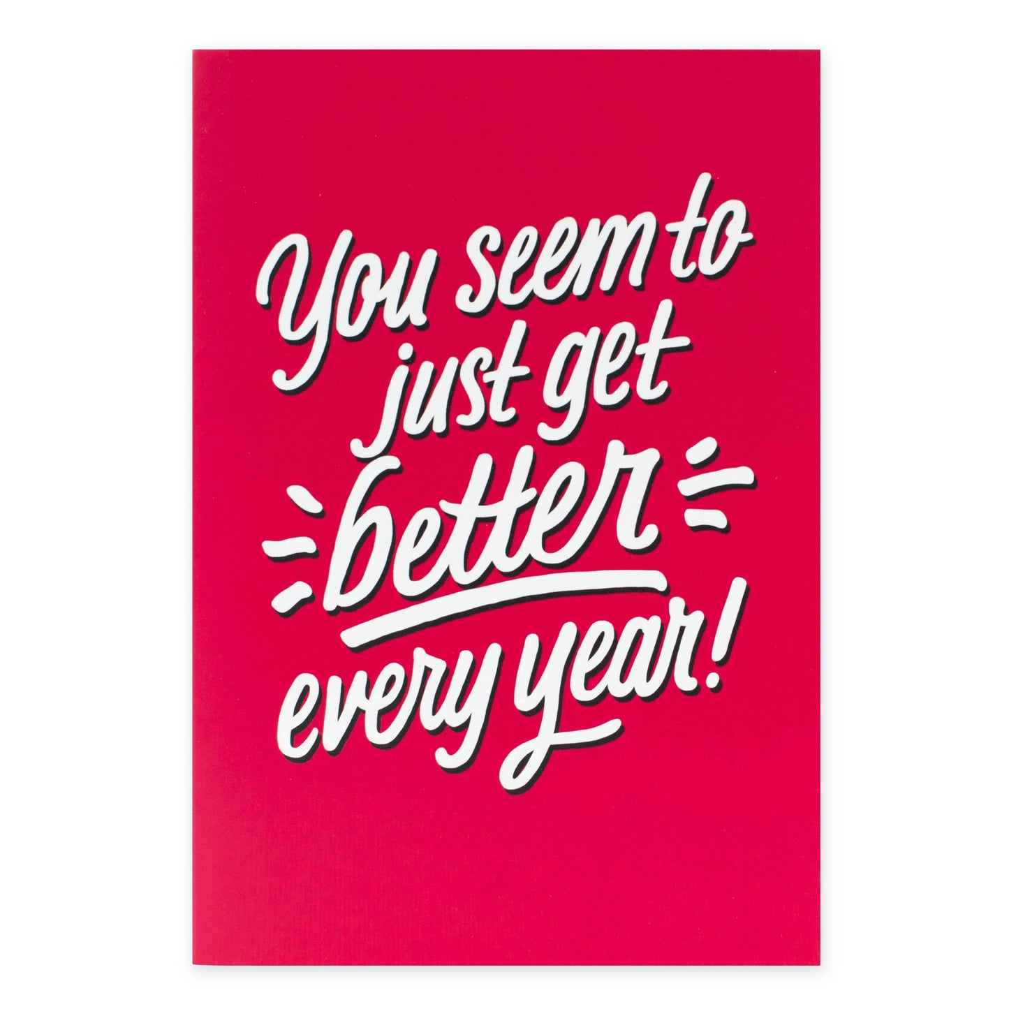 Shoebox Birthday Card - Better Every Year | Hallmark