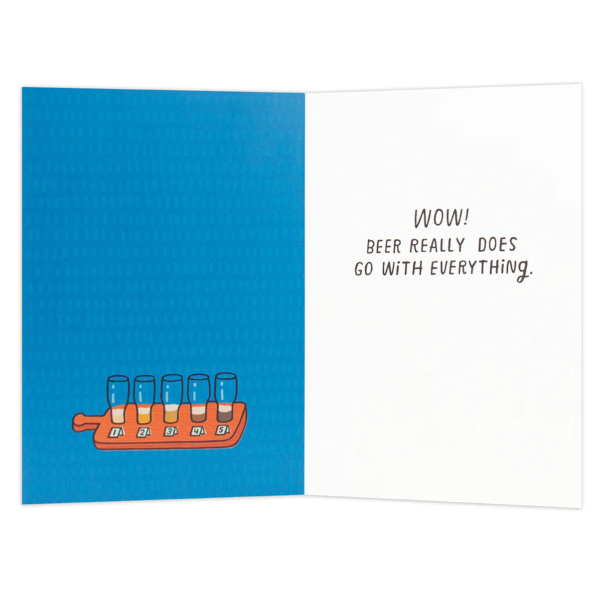 Shoebox Birthday Card - Beer Goes With Everything | Hallmark