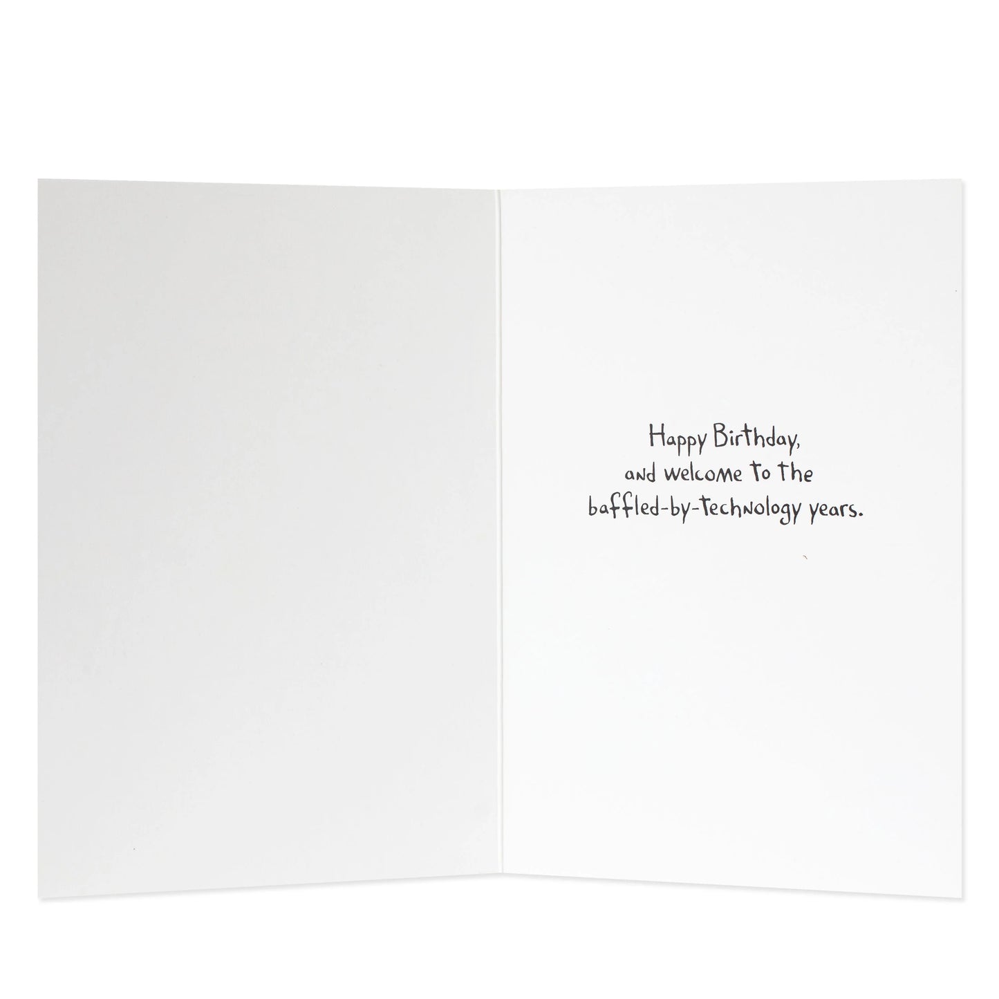 Shoebox Birthday Card - Baffled-By-Technology Years | Hallmark
