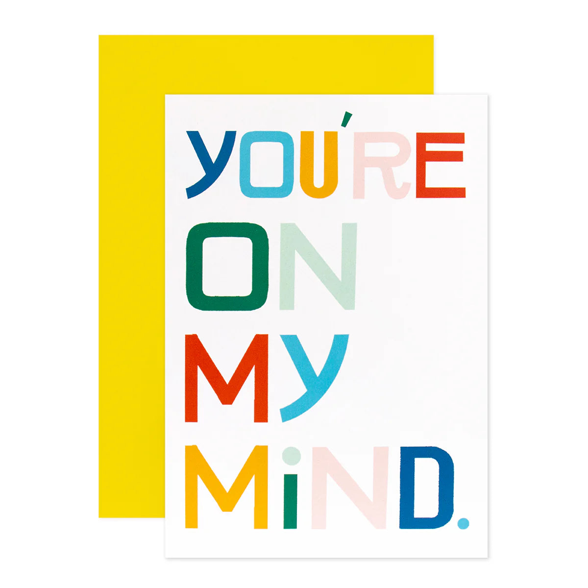 Shoebox Greeting Card - On My Mind | Hallmark