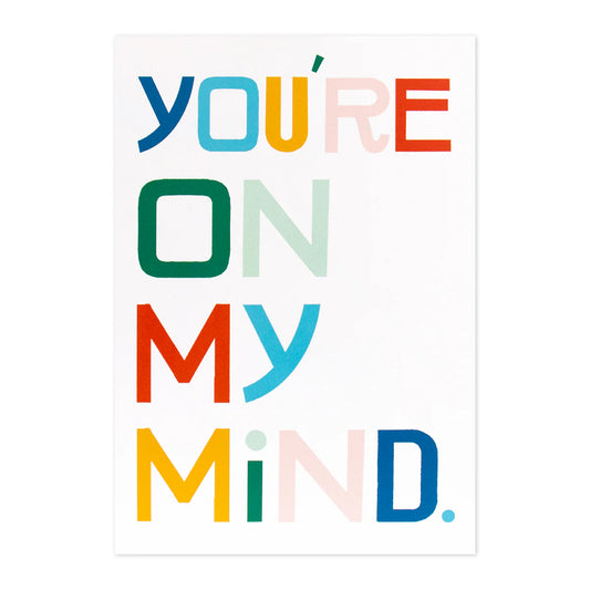 Shoebox Greeting Card - On My Mind | Hallmark