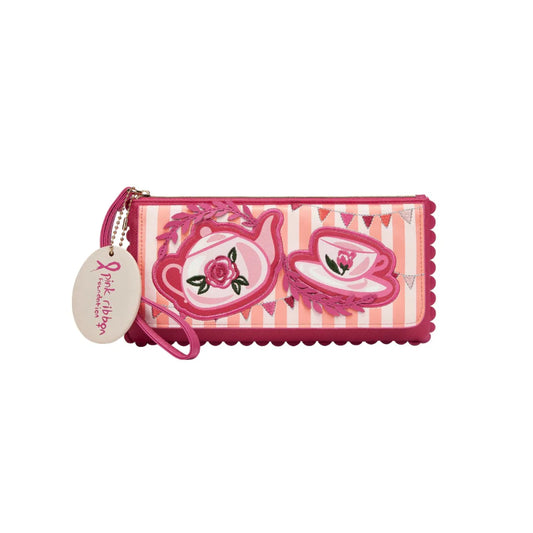 Perfectly Pink Afternoon Tea Bus Bellamy Wallet | Vendula London