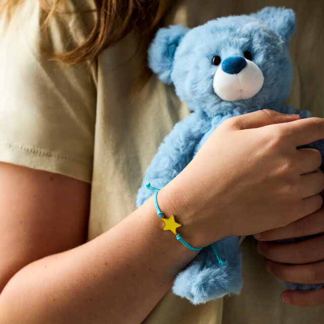 Proud Of You Turquoise Bear | Beary Charmings