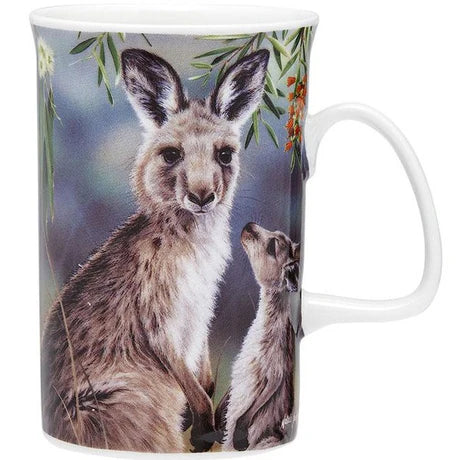 Fauna of Aus Kangaroo & Joey Can Mug